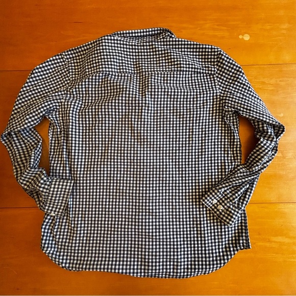 Columbia Men’s XL Rapid Rivers black white gingham long sleeve button down - Picture 7 of 10